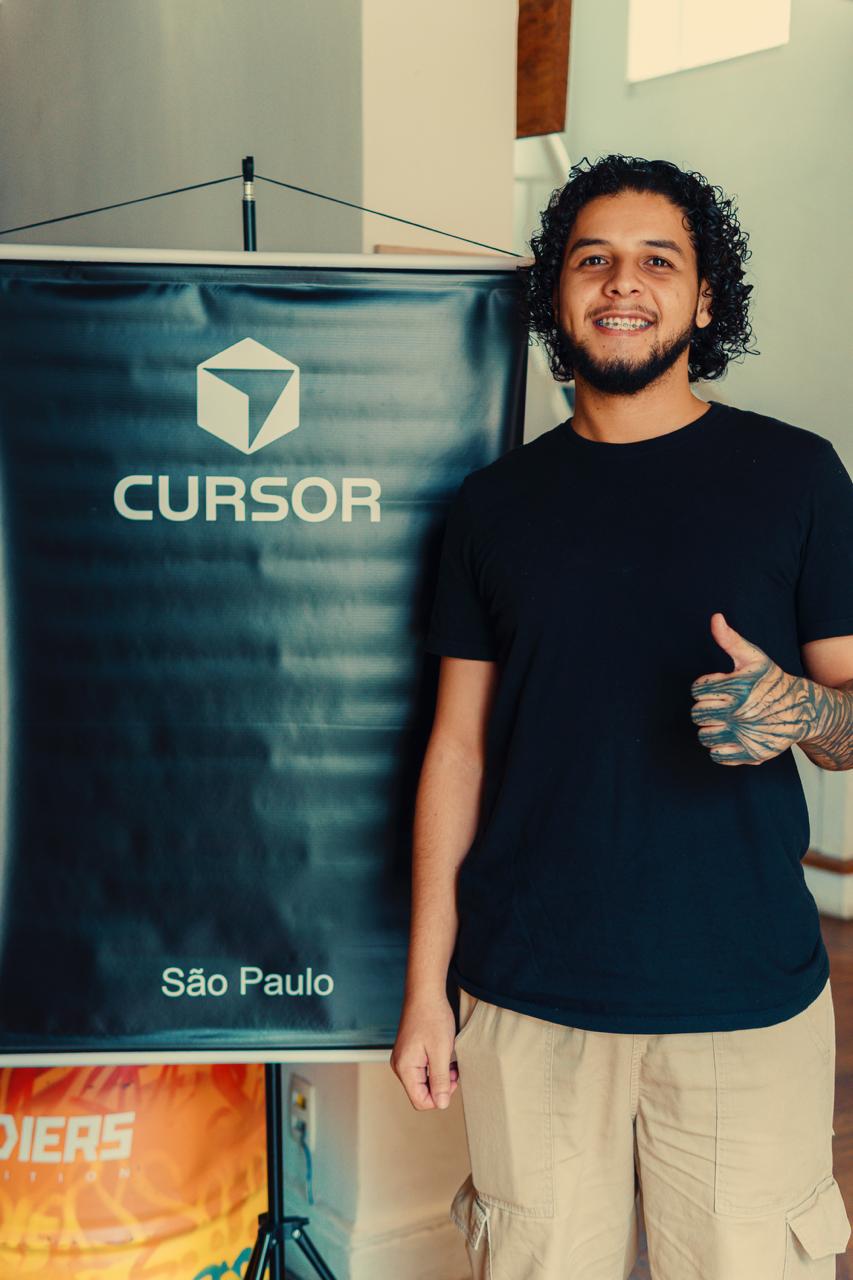 Record of the Cursor Sao Paulo event at AI House Brasil