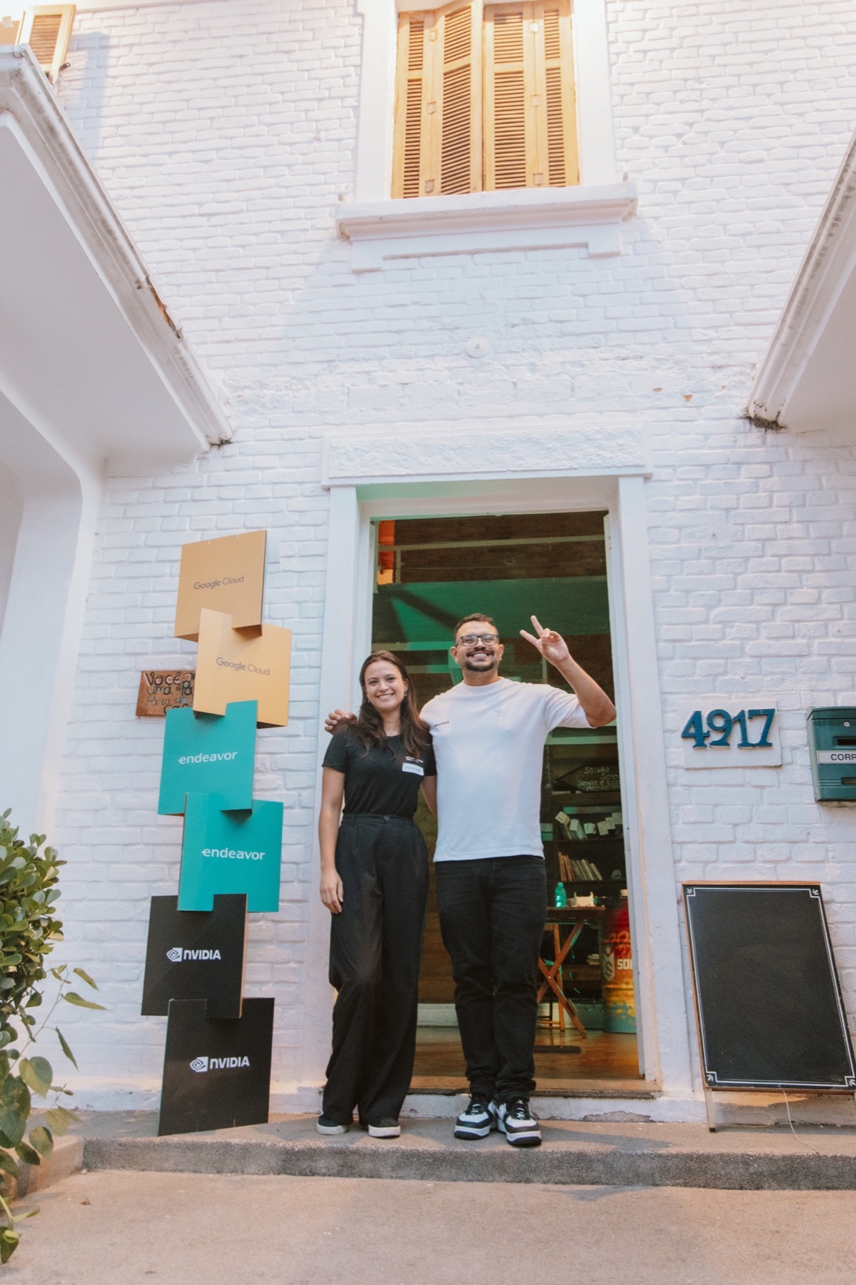 Event with NVIDIA, Google Cloud and Endeavor at AI House Brasil