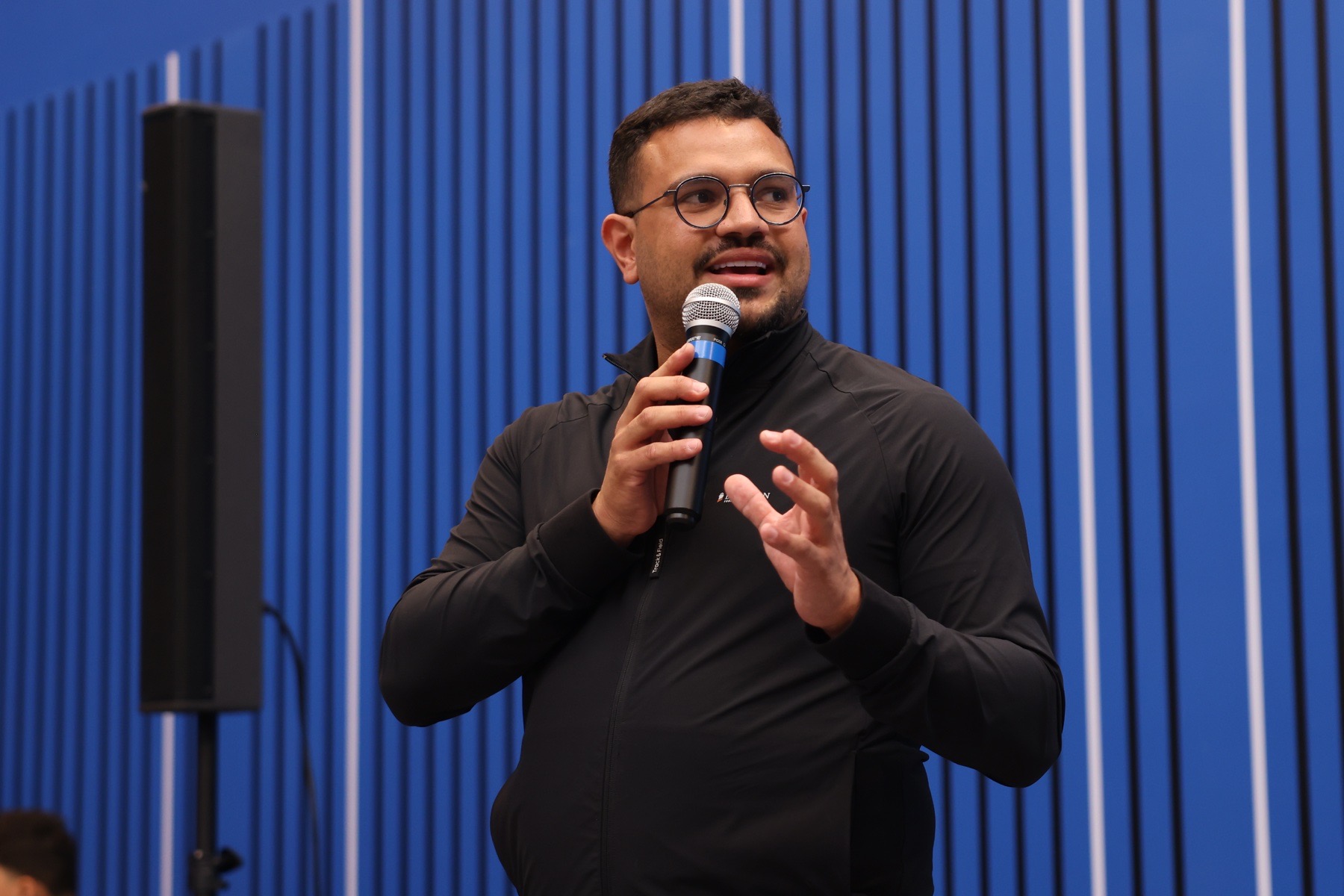 Rodrigo Terron speaking